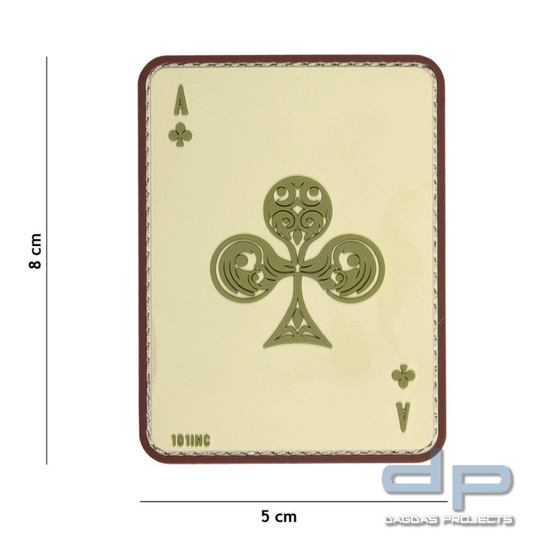 Emblem 3D PVC Kreuz As Coyote