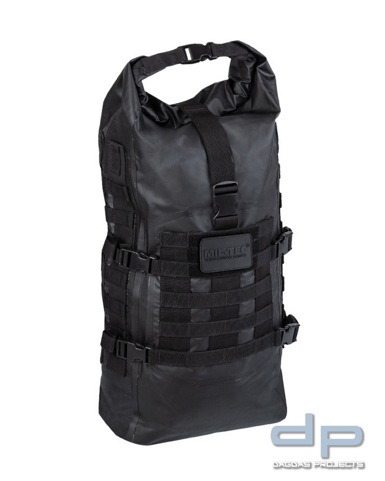 TACTICAL BACKPACK SEALS DRY-BAG SCHWARZ
