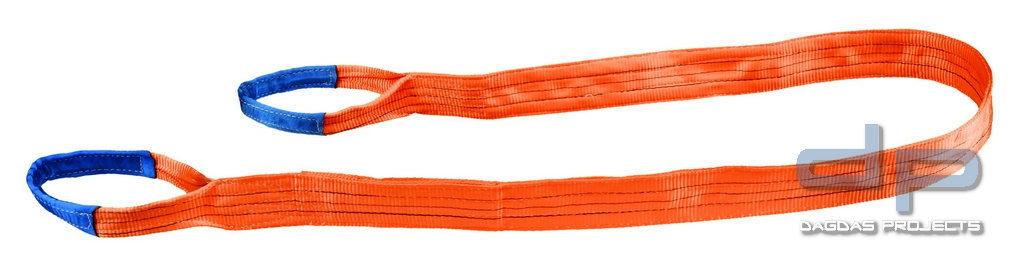 300 mm Hebeband EN 1492-1 300 mm X 6 m orange