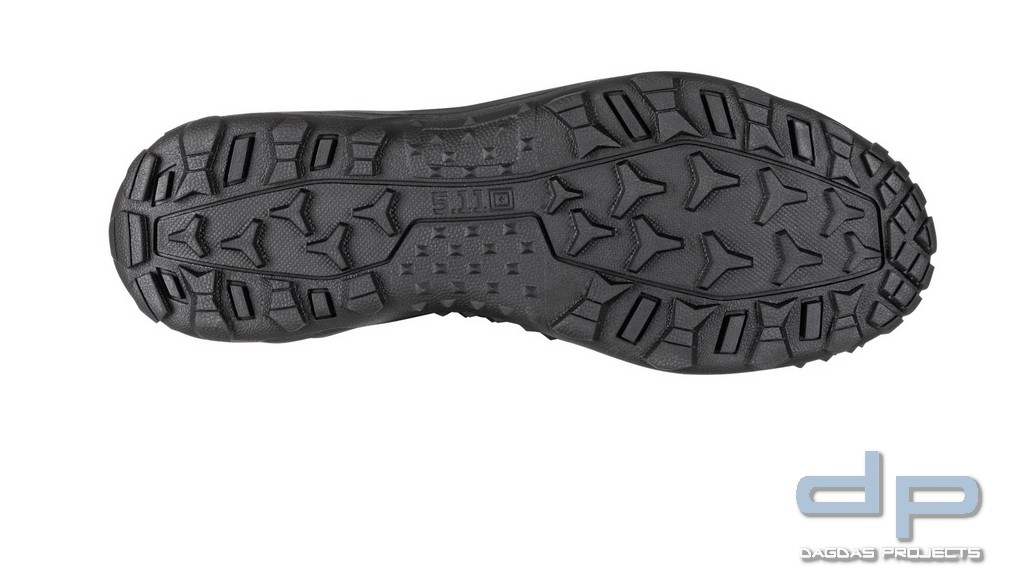 5.11® A/T™ 8" WATERPROOF SIDE ZIP BOOT REGULAR in Schwarz, Größe: US 8/ EU 41