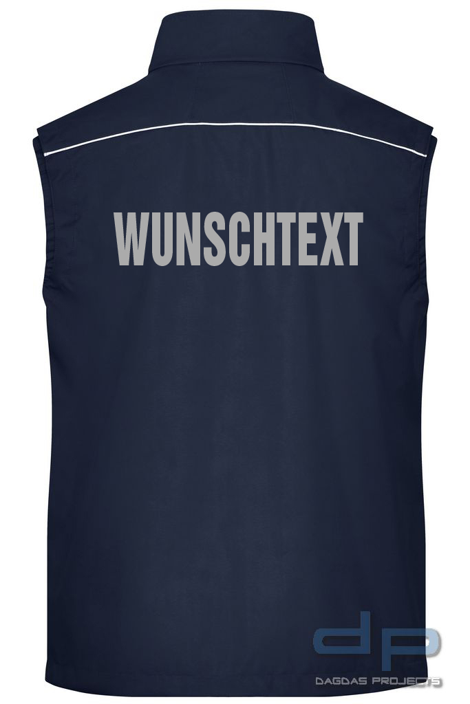 Softshell Light Weste dp S-Serie in verschiedenen Farben mit Wunschaufdruck