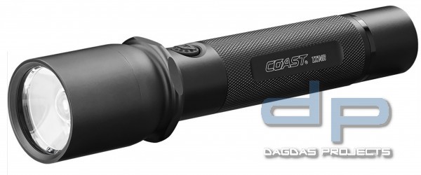 COAST TX14R Taschenlampe und Powerbank (900 Lumen, wiederaufladbar)