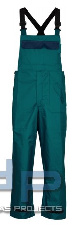 gammatex® Wetterschutzkleidung Latzhose Jobline Petrol