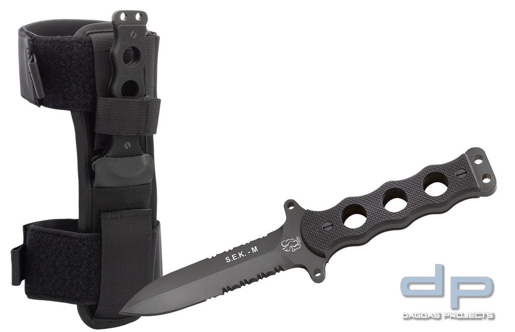 Eickhorn Kampfmesser S.E.K. M2 Schwarze Scheide