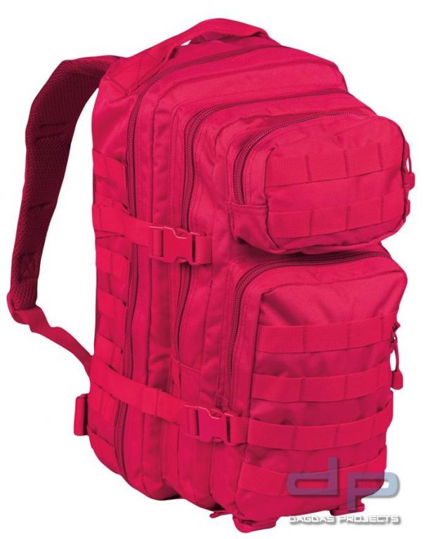 US Assault Pack Jump Signalrot