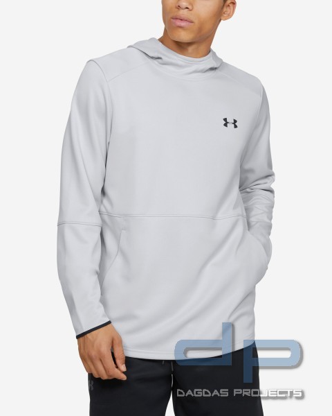 Under Armour MK-1 Warmup Hoodie in hellgrau