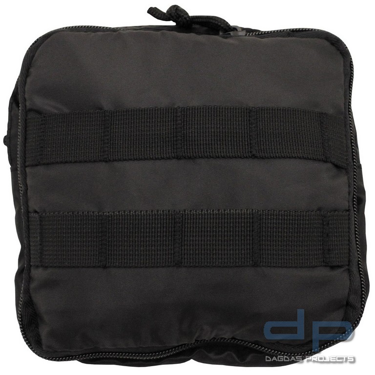 Rucksack, faltbar, schwarz
