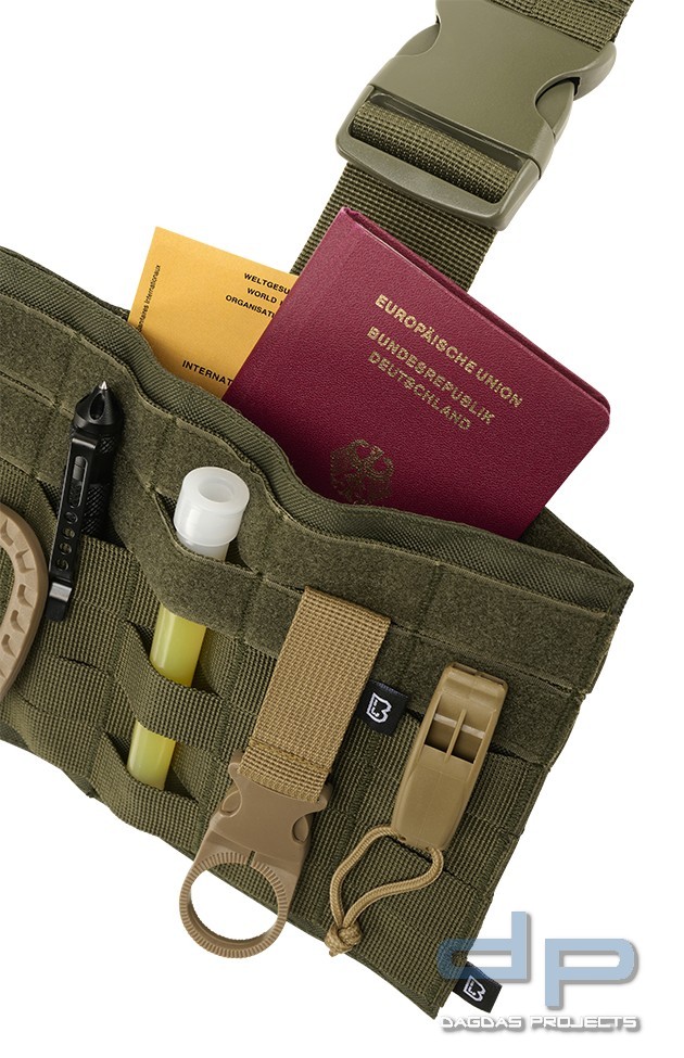Molle Leg Panel in verschiedenen Farben