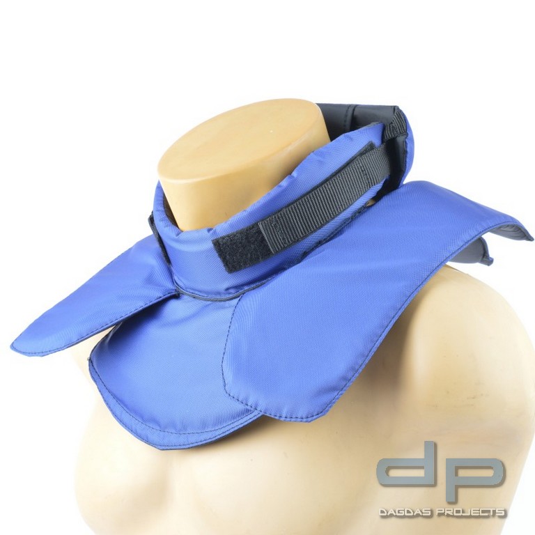 C.P.E. Halskrause für Schutzanzug FCT Modell 2012, blau