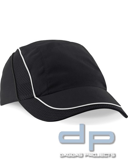 Coolmax® Flow Mesh Cap in Schwarz oder Weiß