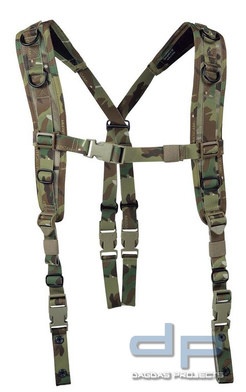 Warrior Elite Ops Low Profile Harness Multicam