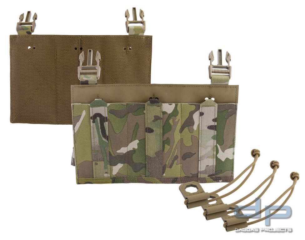 WAS LASER CUT TRIPLE LOW PROFILE 5.56 MAG PANEL