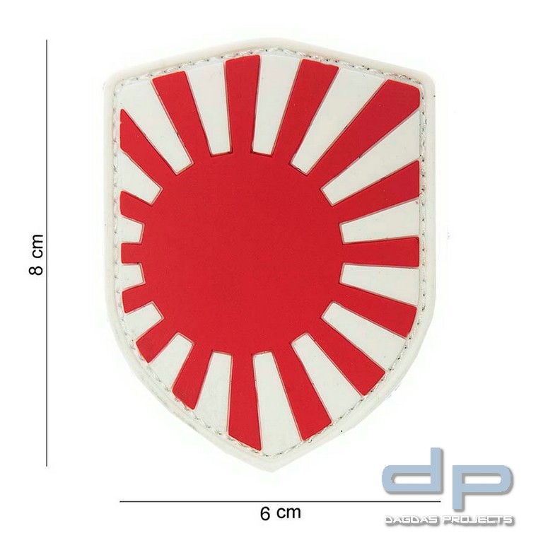 Emblem 3D PVC Schild Japanischer Krieg