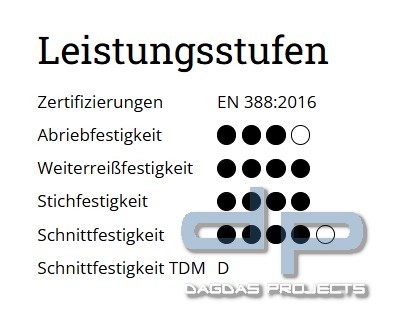 Eska Feuerwehrhandschuhe WORK 1 in verschiedenen Farben