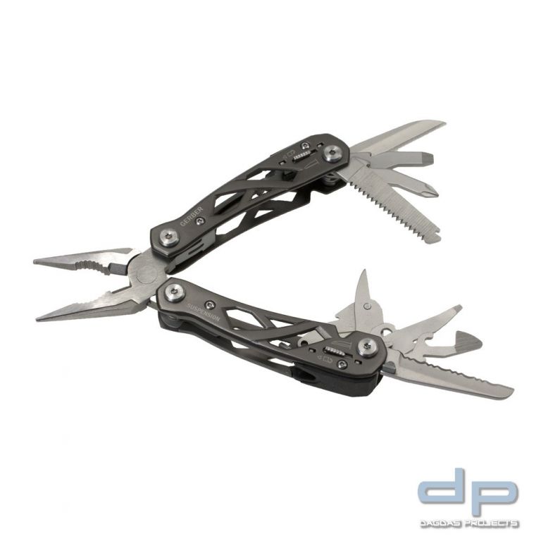 Gerber Multi-Tool "Suspension" 11 Funktionen, inkl. Nylon-Etui