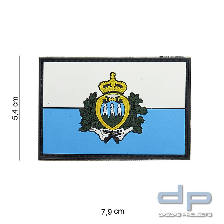 Emblem 3D PVC San Marino