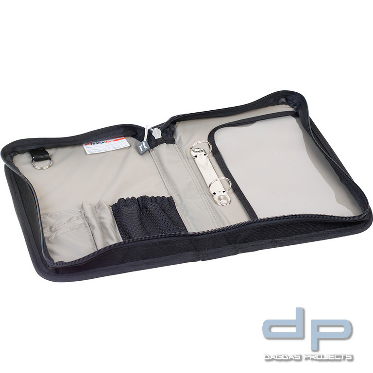 rescue-tec Fahrtenbuch Organizer DIN A5 hoch, Cordura in verschiedenen Farben