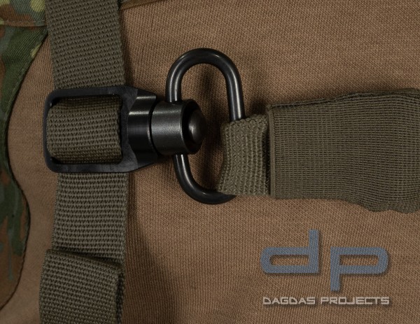 BLACKFOLIUM QD SVIWEL MOUNT 1“ QUICK DETACH BEFESTIGUNG TRAGERIEMEN