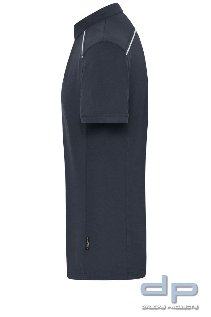 Polo Shirt Herren dp S-Serie in verschiedenen Farben mit Wunschaufdruck umrandet