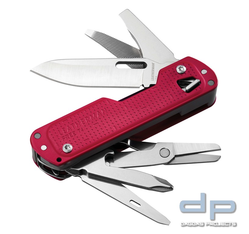 Leatherman FREE T4 Crimson