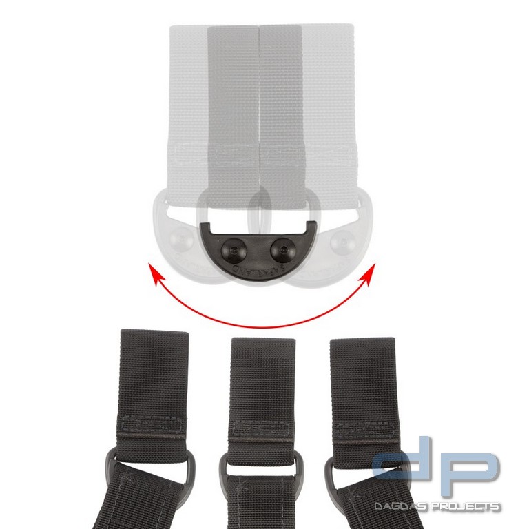 SAFARILAND® Adapter für D-Ring der Beinplatten