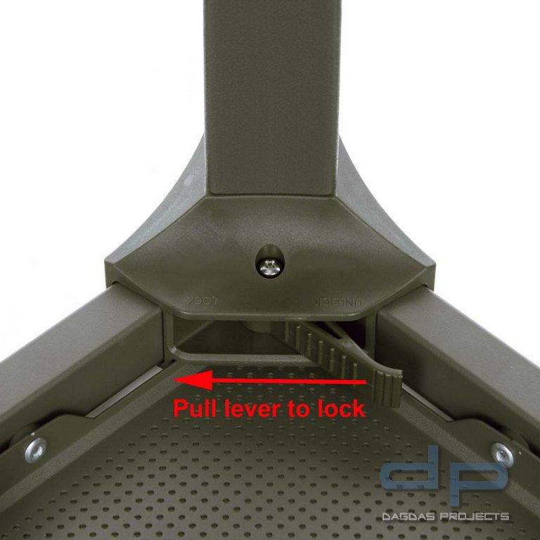 Camping Set Bushlife (1 x Tisch + 2 Stühle)