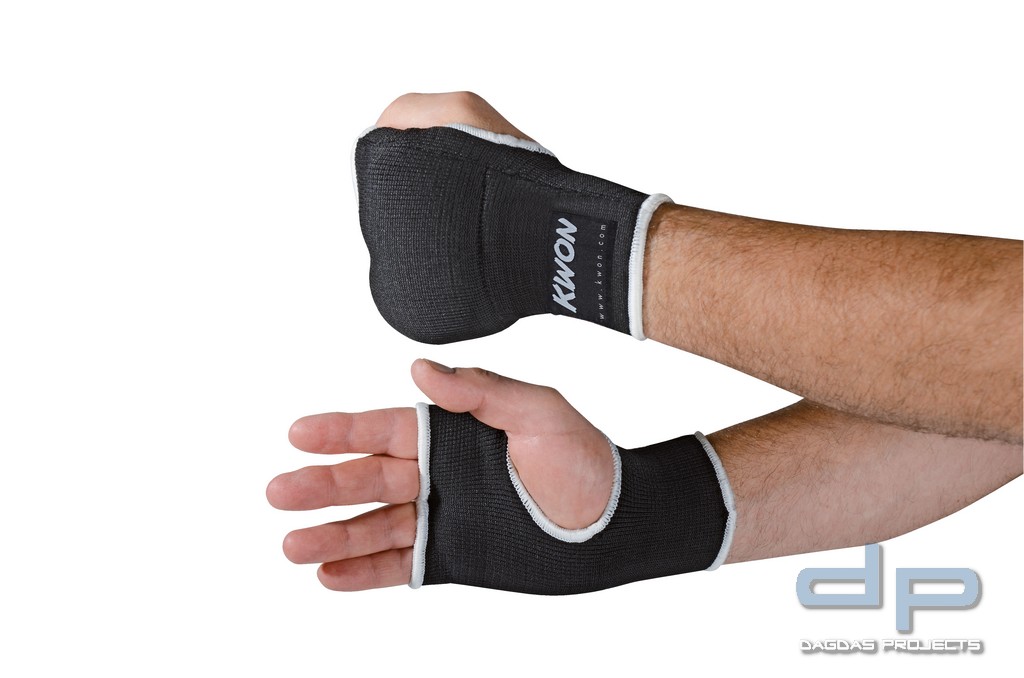 Innenhandschuhe mit Polsterung in Schwarz oder Weiß