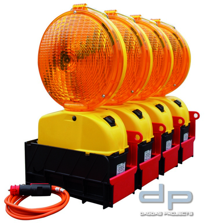 Star-Flash LED Typ 627 Führungslichtanlage einseitig blau