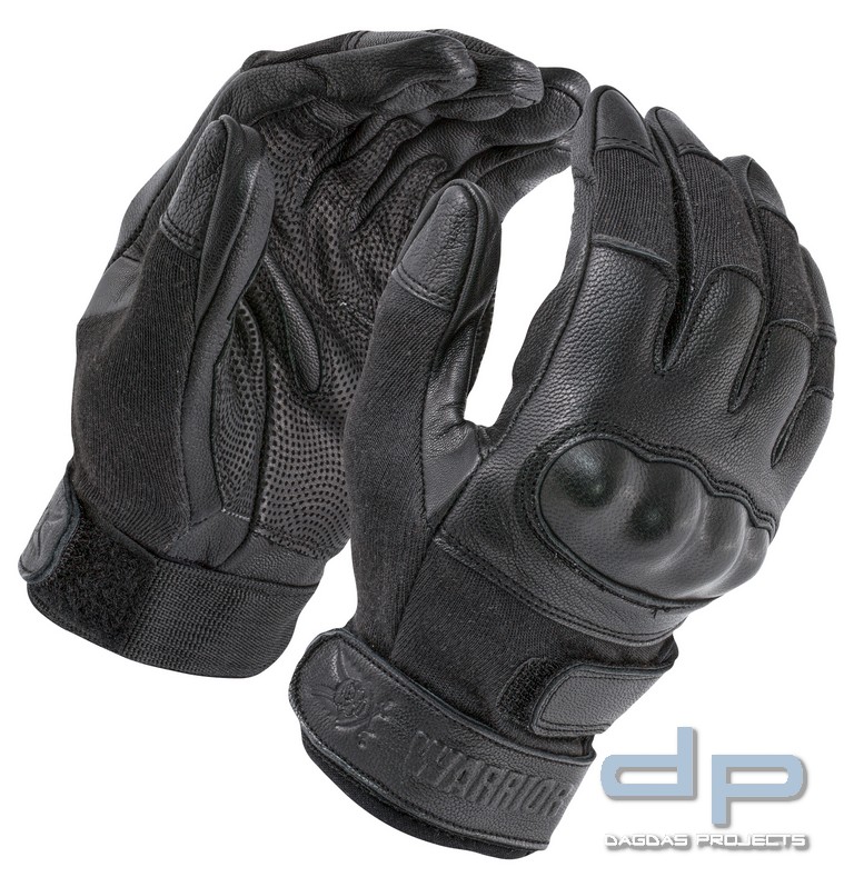 WARRIOR FIRESTORM HANDSCHUHE FLAMMHEMMEND Farbe: Schwarz, Größe: S