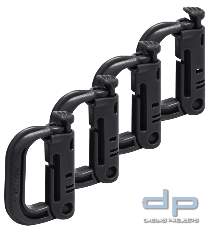ABS D-Ringe 4er Pack verschiedene Farben