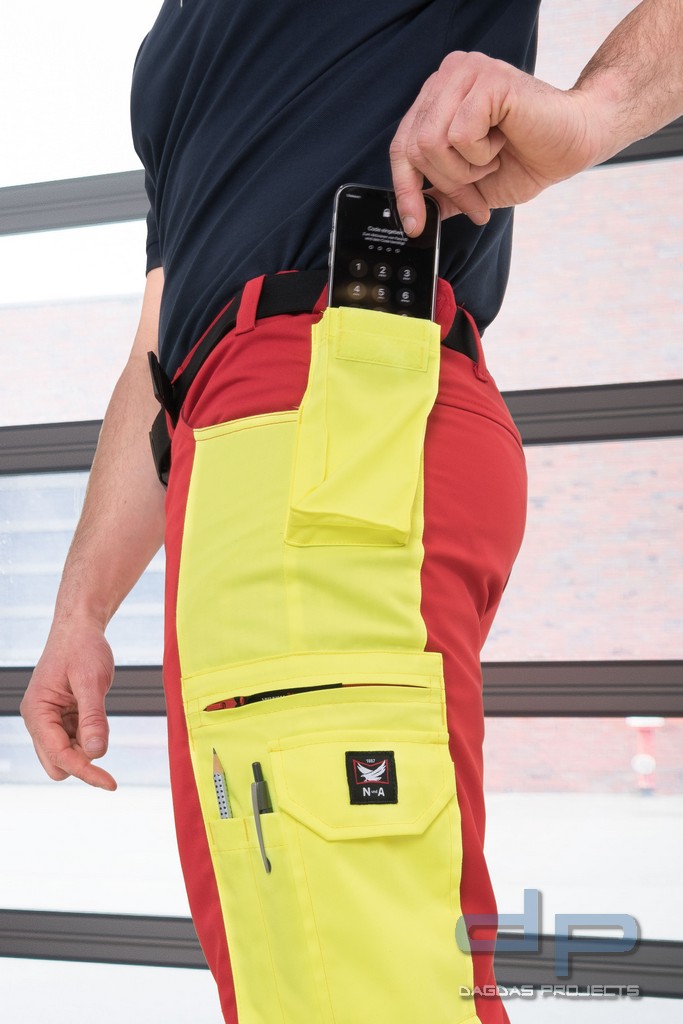 HORNET 1 Warnschutzhose Vollelastisch + Funktional | Kl. 1