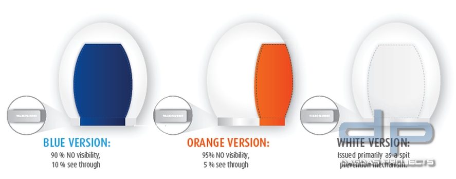 Gesichtshaube POL-i-VEIL orange