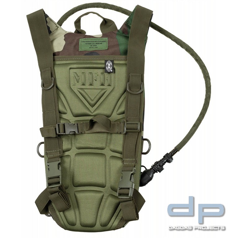 Trinkrucksack m. TPU-Beutel, "EXTREME", 2,5 Liter, woodland