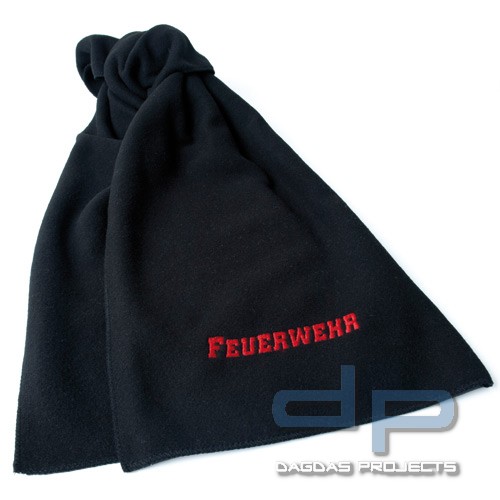 Fleece-Schal FEUERWEHR in verschieden Farben