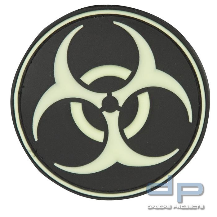 Rubber Patch Bio Hazzard Glow/Schwarz