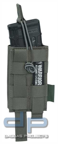 Warrior Single M4 &amp; Shoot Gun Mag Pouch R-Green