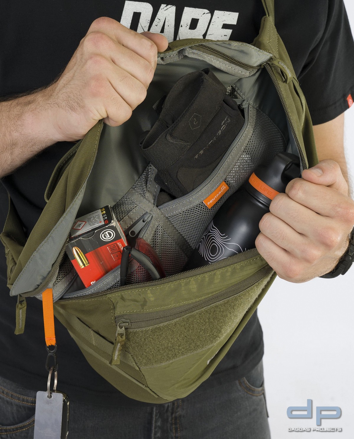 PENTAGON TELAMON BAG in verschiedenen Farben