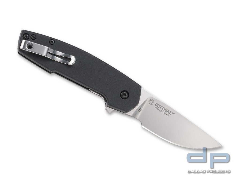 CRKT Cottidae Black Taschenmesser