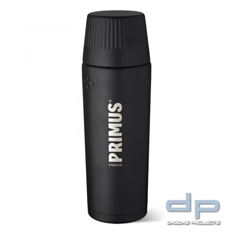 PRIMUS® TrailBreak Vacuum Thermoflasche (0,75L) matt schwarz, 0,75 Liter Volumen