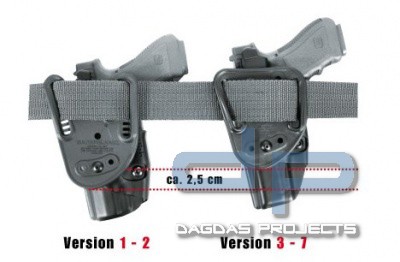SAFARILAND® 6367 Light ALS/STX Dienstholster
