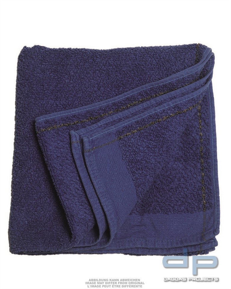 BW HANDTUCH FROTTEE BLAU/GELB GEBR. VPE 20