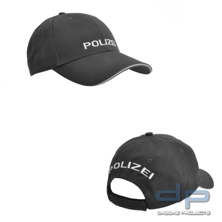 Baseballcap bestickt - BEHÖRDE - einzeilig vorne, Einheitsgröße