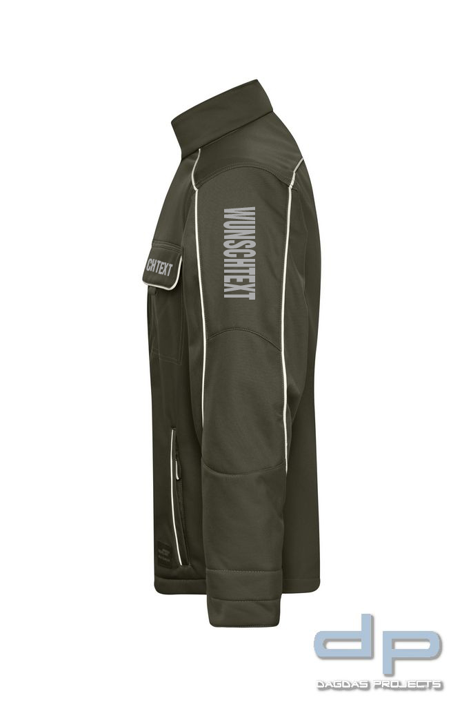 Jacke Softshell dp S-Serie Farbe schwarz Größe M