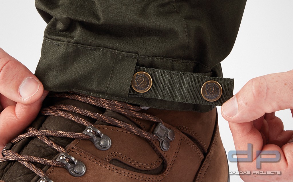 FJÄLLRÄVEN KEB TROUSERS LONG CAMO GREEN