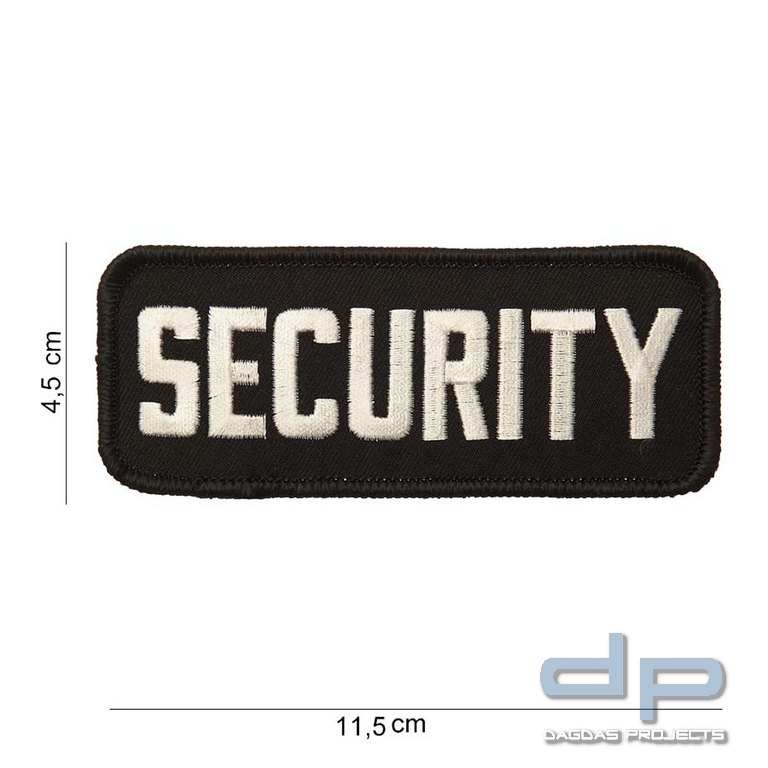 Emblem Stoff Security (dünn)