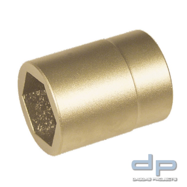 Steckschlüsseleinsatz funkenfrei, 6-kant, 1/2″, 17 mm