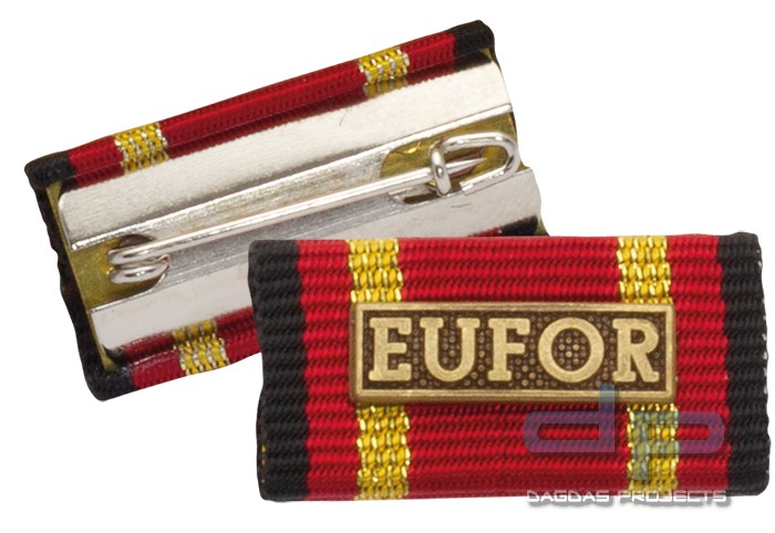 Bandschnalle Auslandseinsatz EUFOR Bronze
