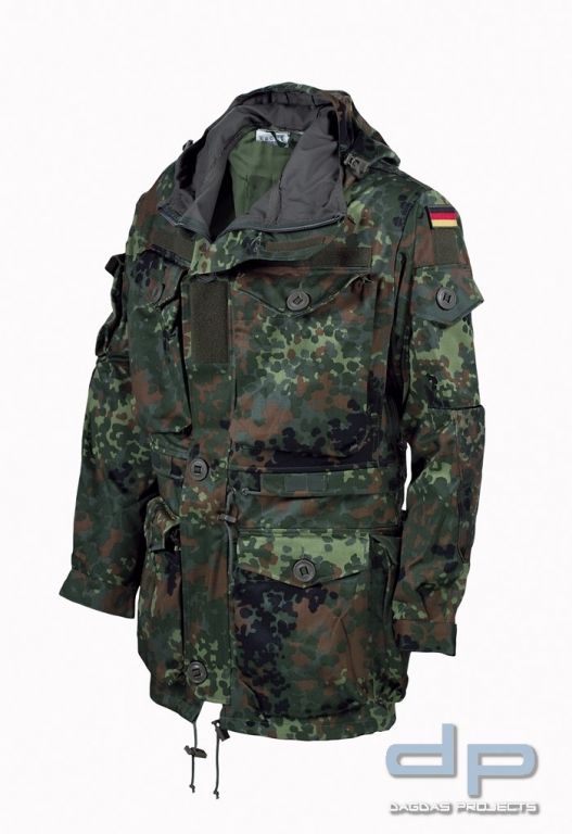 BW KSK Einsatzjacke Flecktarn Original