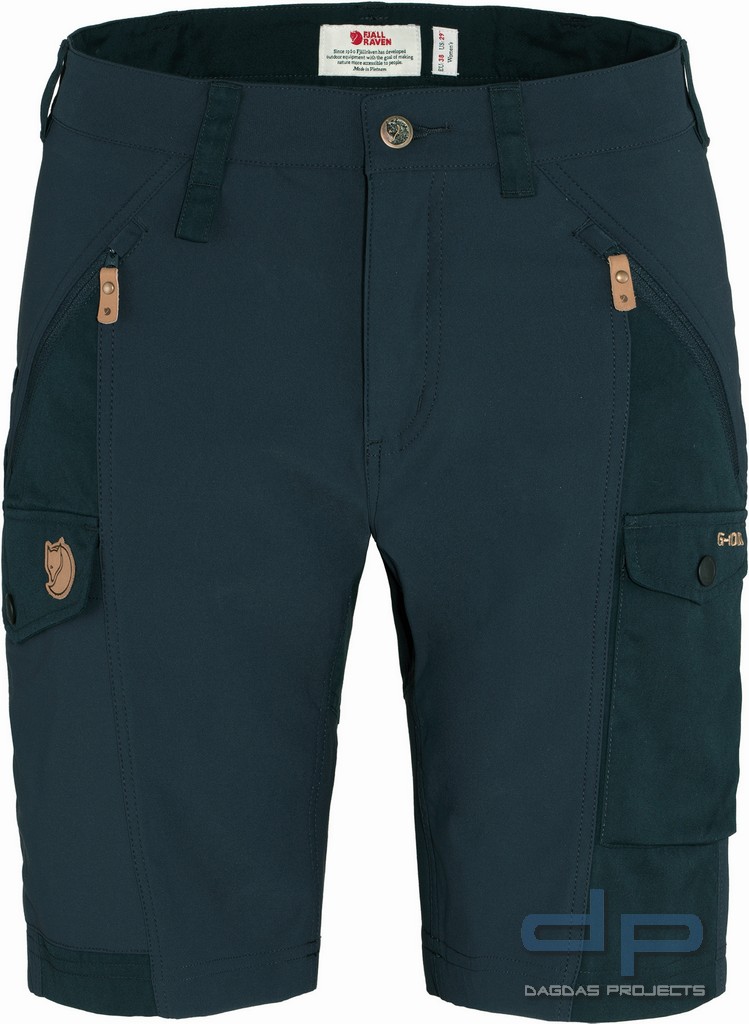 FJÄLLRÄVEN NIKKA CURVED DAMENSHORTS