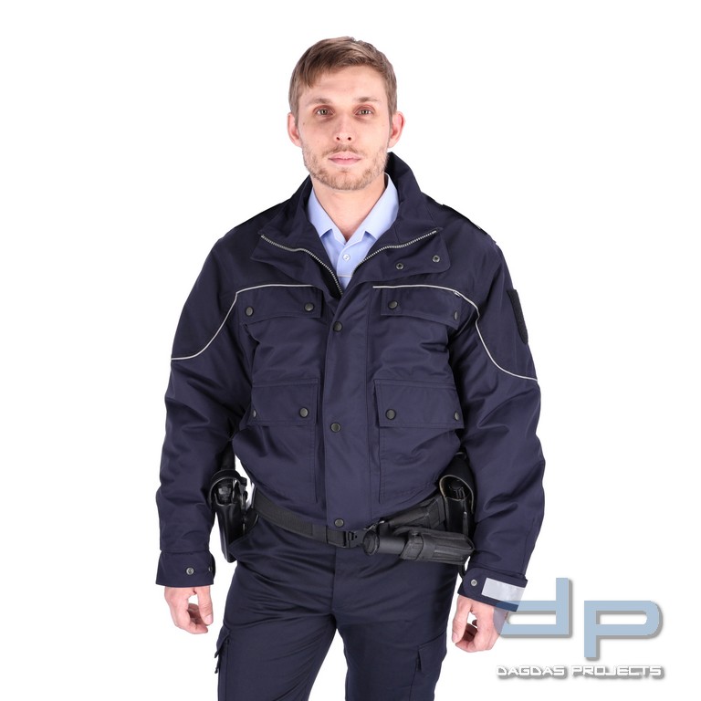ETZEL® DIENSTBLOUSON NRW mit Aufdruck nach Wunsch in Reflex Silber